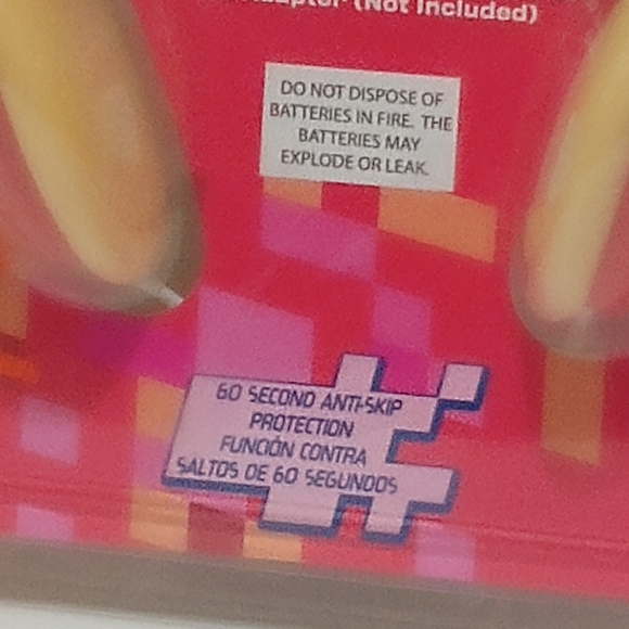 Nicktronics Dora The Explorer Portable CD Player Purple 2005 Brand New Sealed - Picture 5 of 12